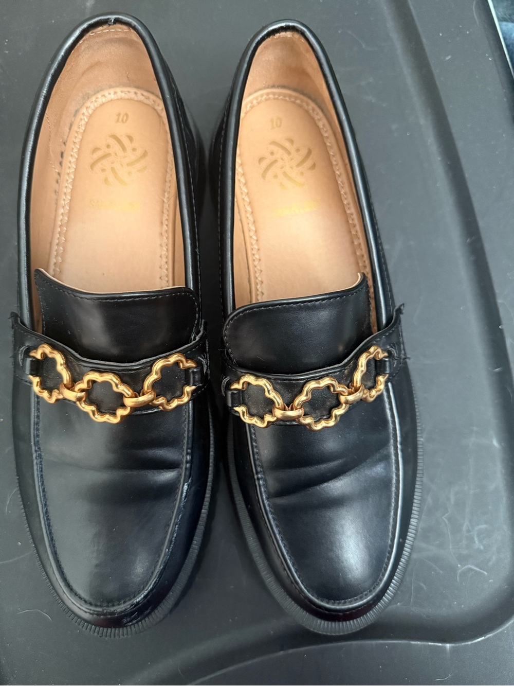 Sam & Libby chain loafers